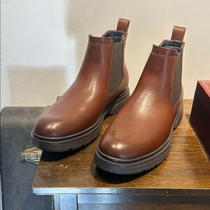 No Boundaries Chestnut Chelsea Boots